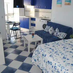M3 904 Azul Mediterráneo Bonito Y Confortable Estudio Benalmádena